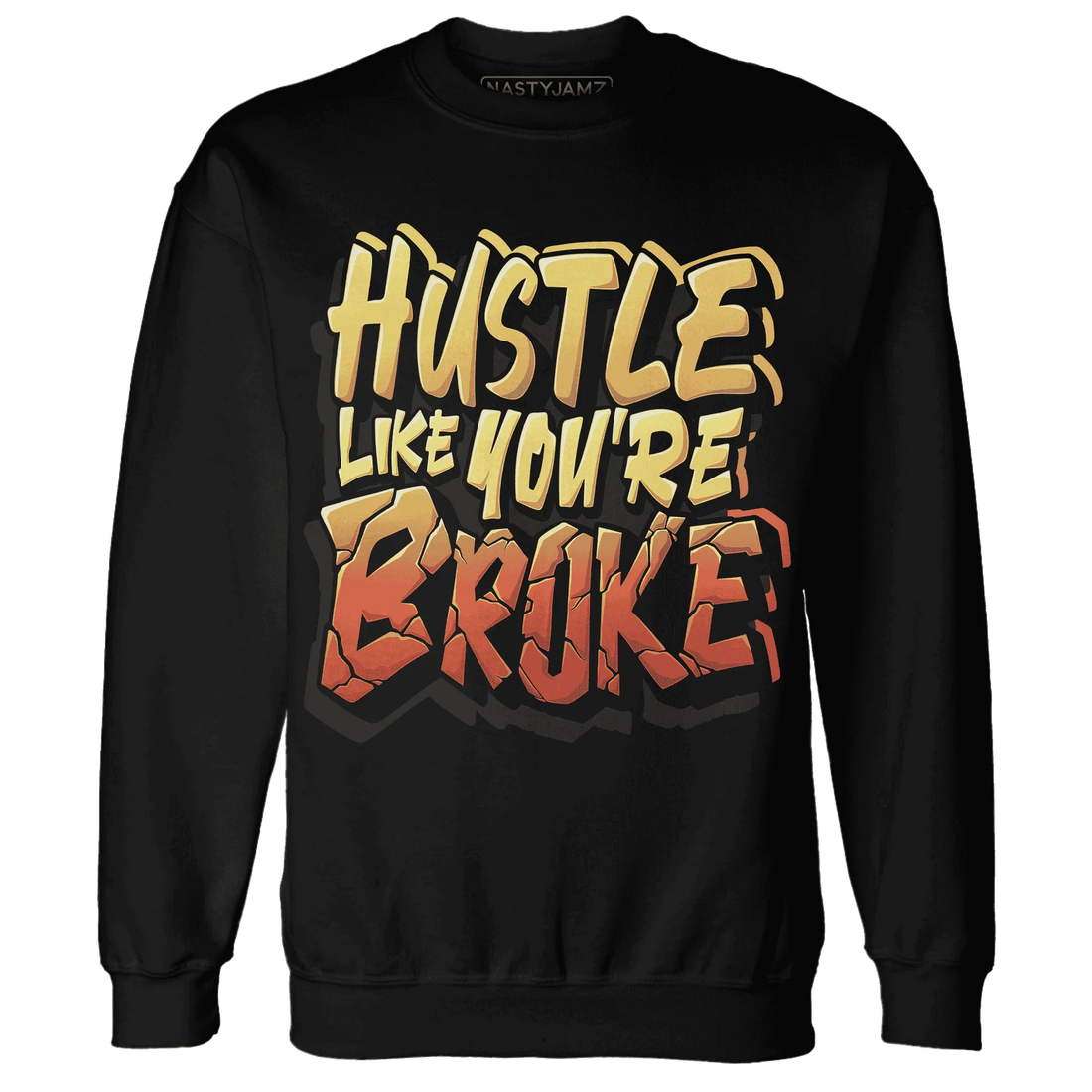 NastyJamz-VaporMax-Crimson-Total-Orange-Plus-Sweatshirt-Match-Hustle-Like-Broke