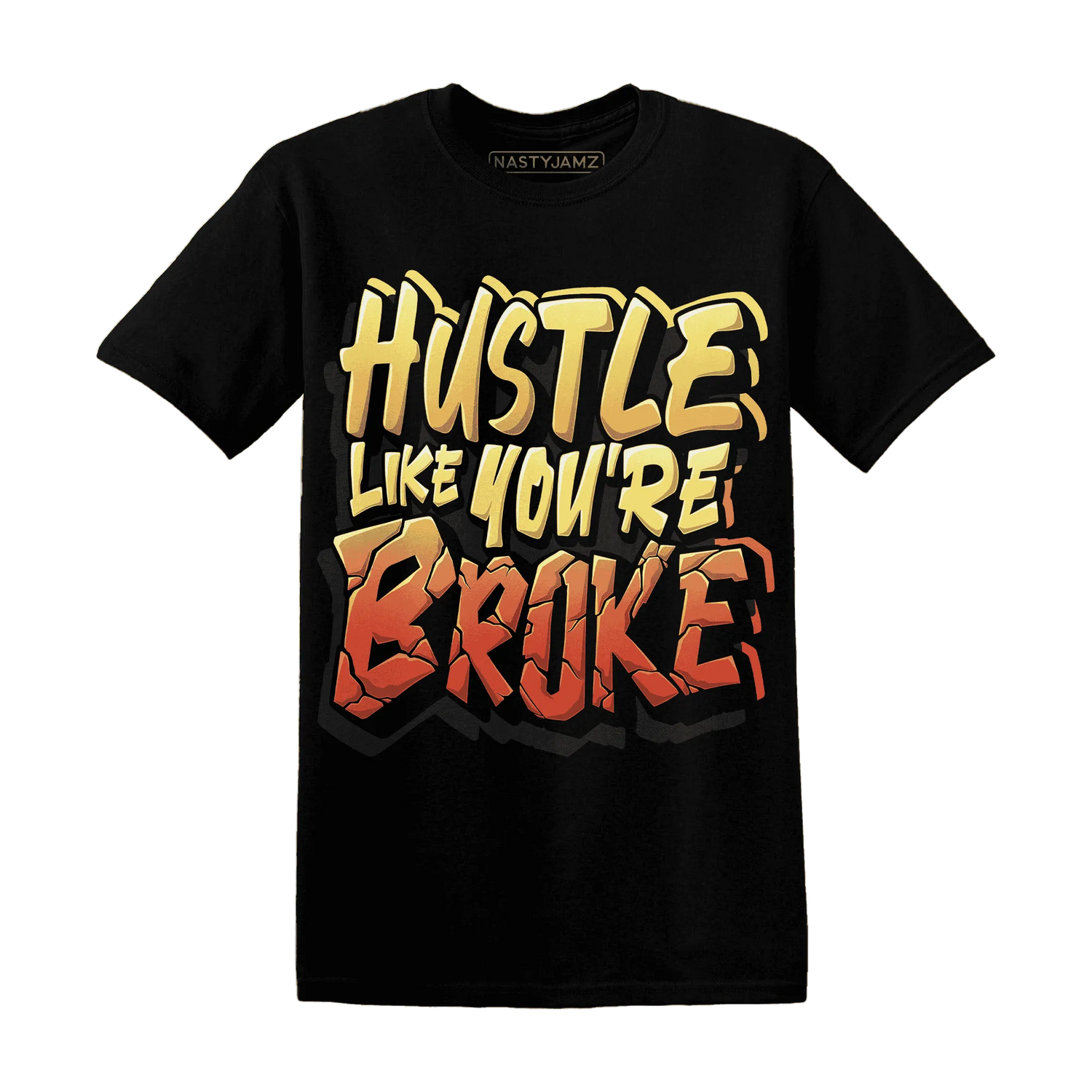 NastyJamz-VaporMax-Crimson-Total-Orange-Plus-T-Shirt-Match-Hustle-Like-Broke