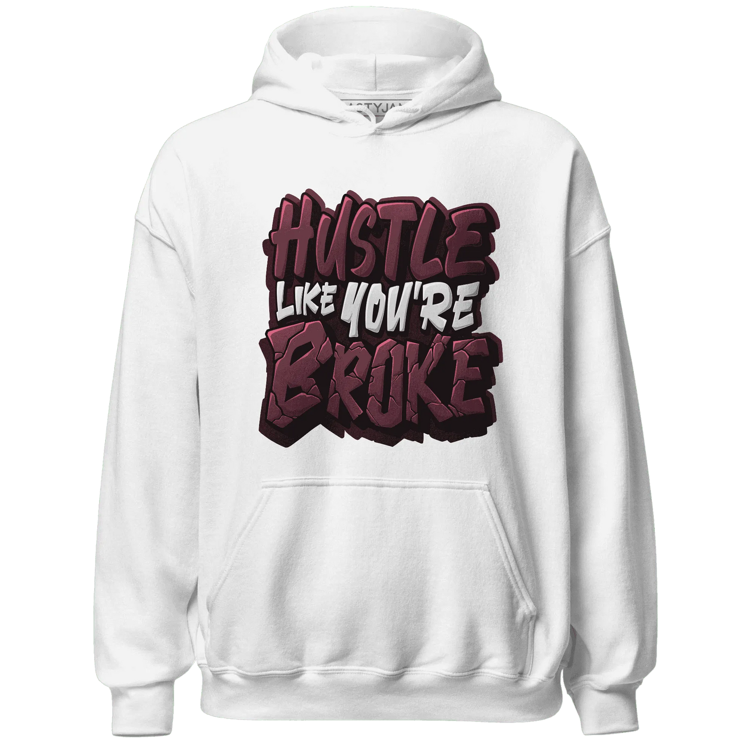 NastyJamz-VaporMax-Night-Maron-Burgundy-Hoodie-Match-Hustle-Like-Broke