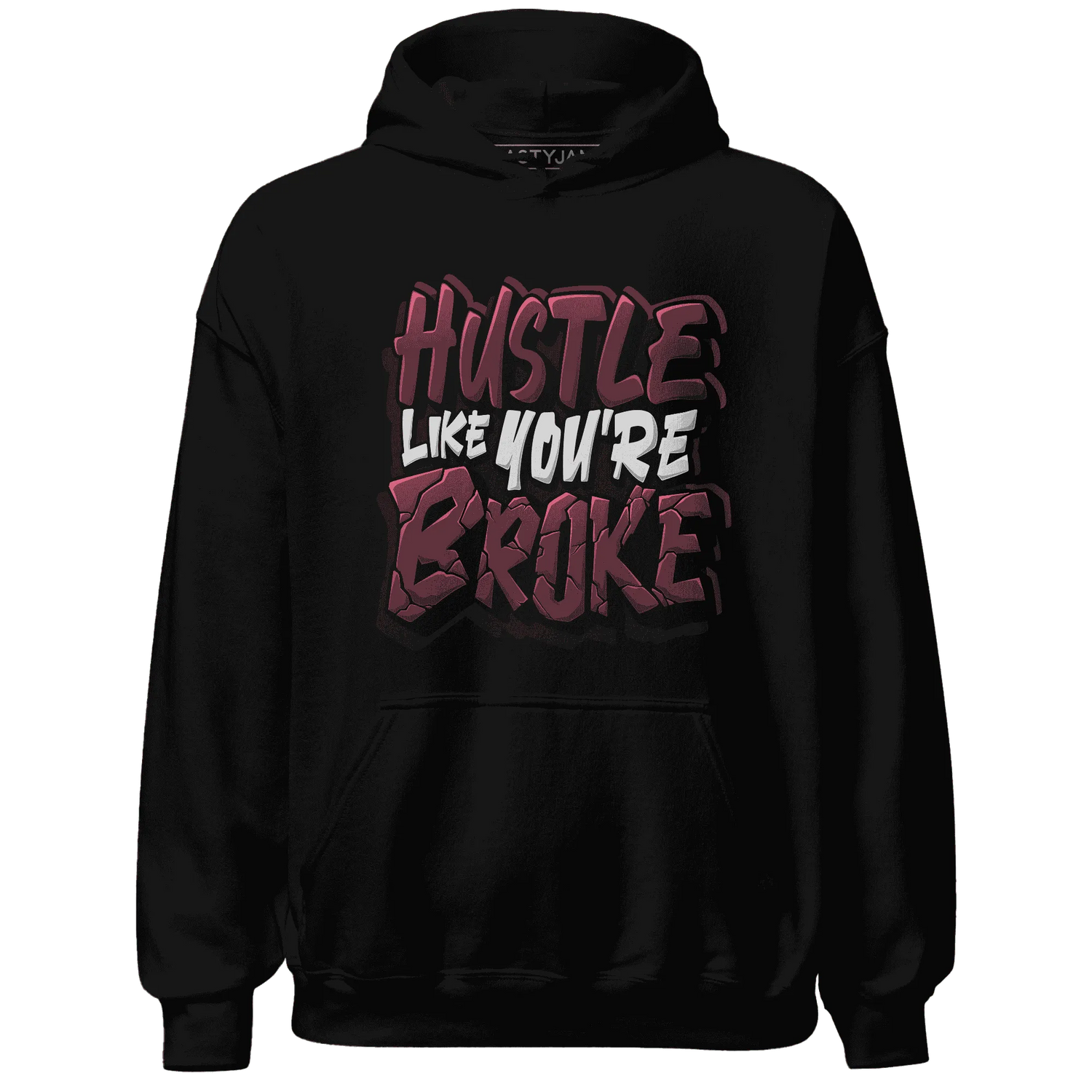 NastyJamz-VaporMax-Night-Maron-Burgundy-Hoodie-Match-Hustle-Like-Broke