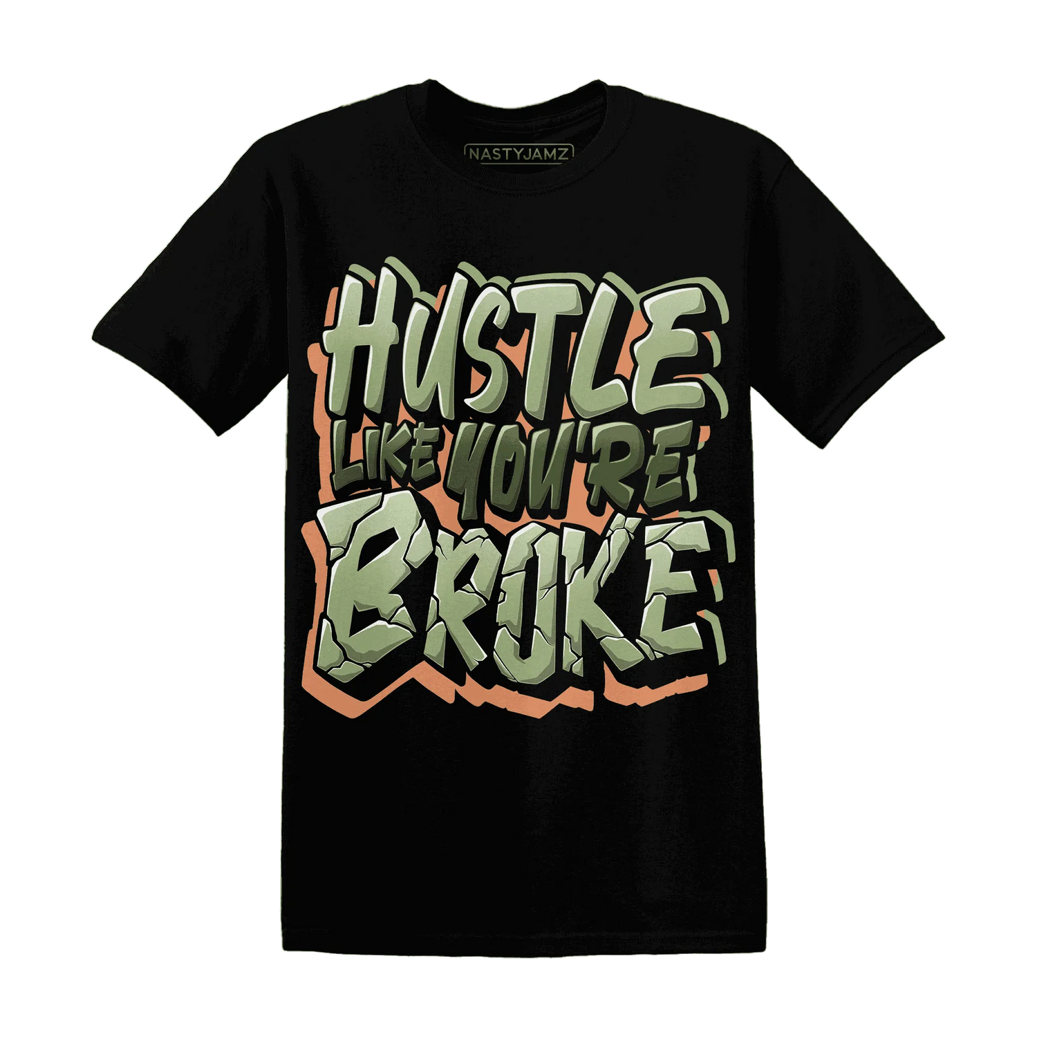 NastyJamz-VaporMax-Plus-Alligator-T-Shirt-Match-Hustle-Like-Broke