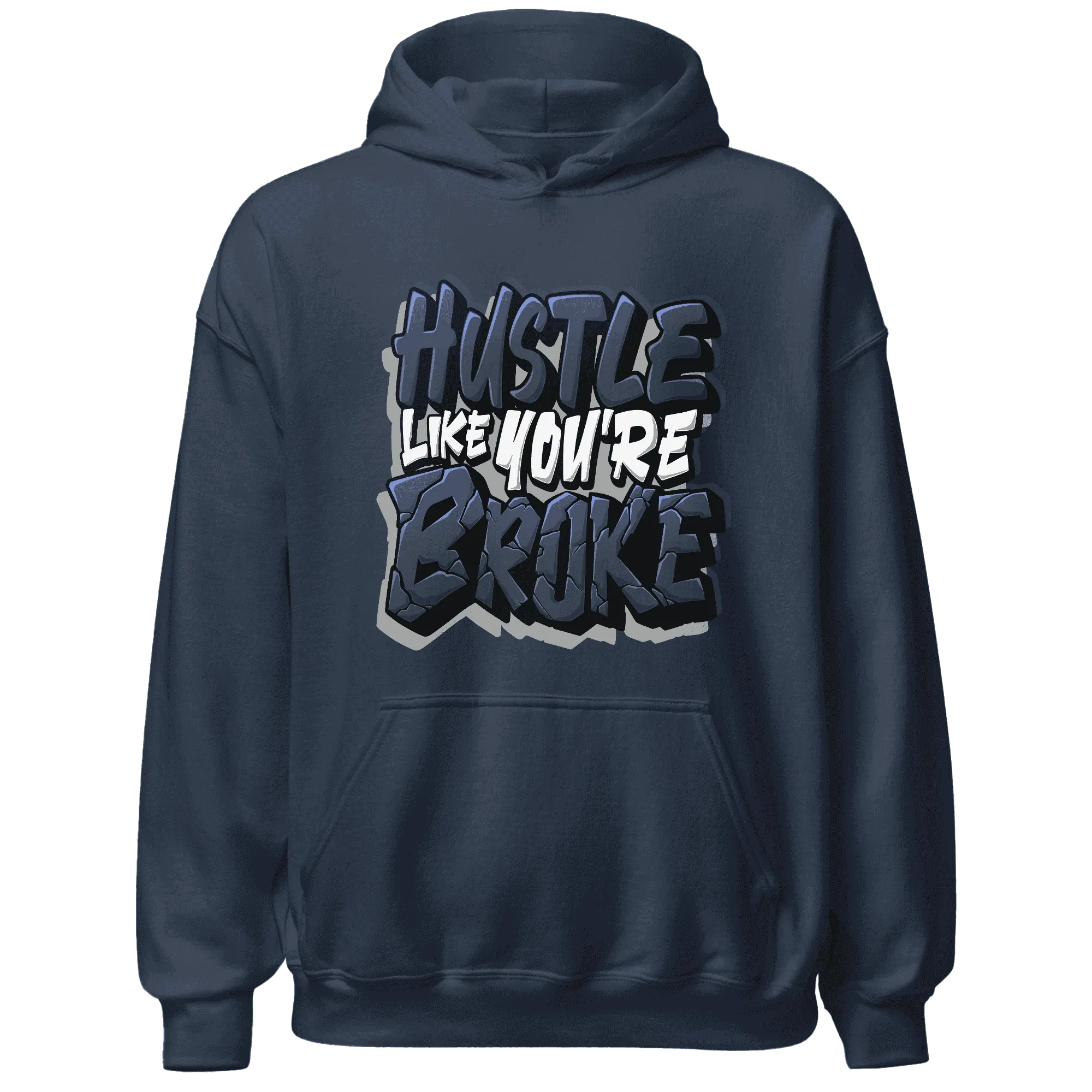 VaporMax-Plus-Midnight-Navy-White-Metallic-Silver-NastyJamz-Hoodie-Match-Hustle-Like-Broke