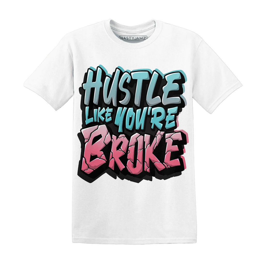 NastyJamz-VaporMax-Plus-South-Beach-T-Shirt-Match-Hustle-Like-Broke