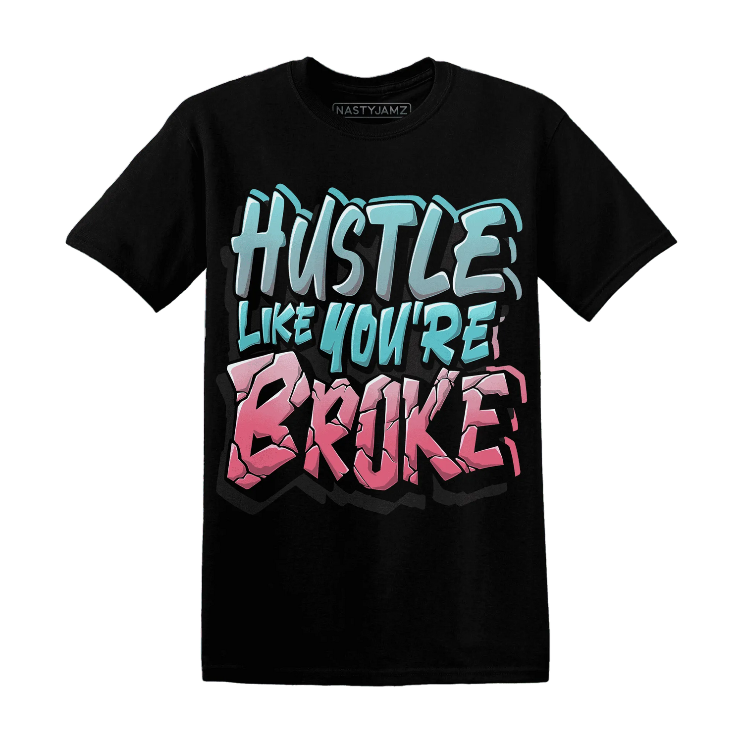 NastyJamz-VaporMax-Plus-South-Beach-T-Shirt-Match-Hustle-Like-Broke