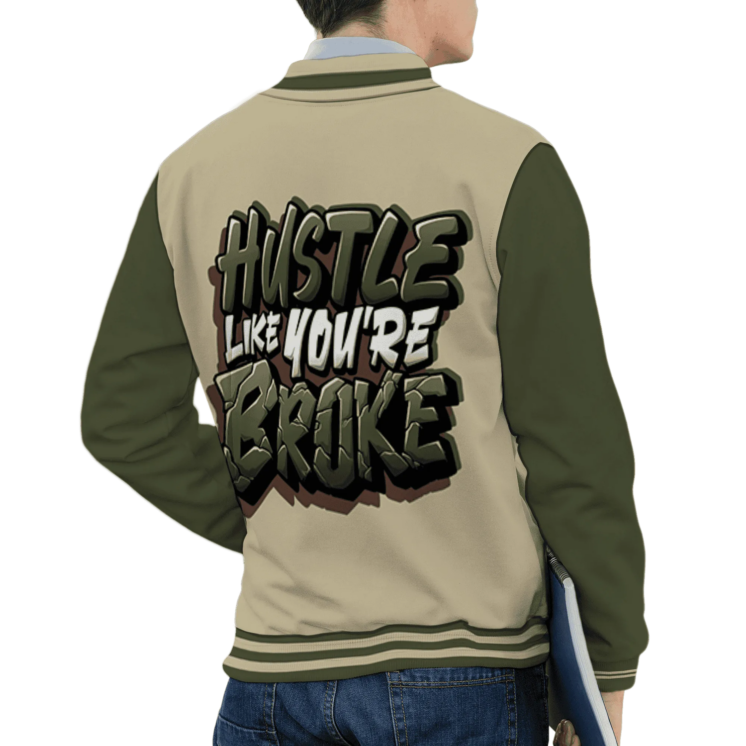 AM-1-Essential-Premium-NastyJamz-Varsity-Match-Hustle-Like-Broke
