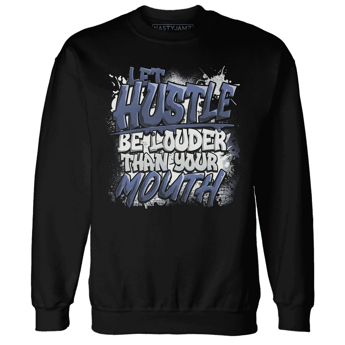 NastyJamz-Low-Diffused-Blue-11s-Sweatshirt-Match-Hustle-Louder