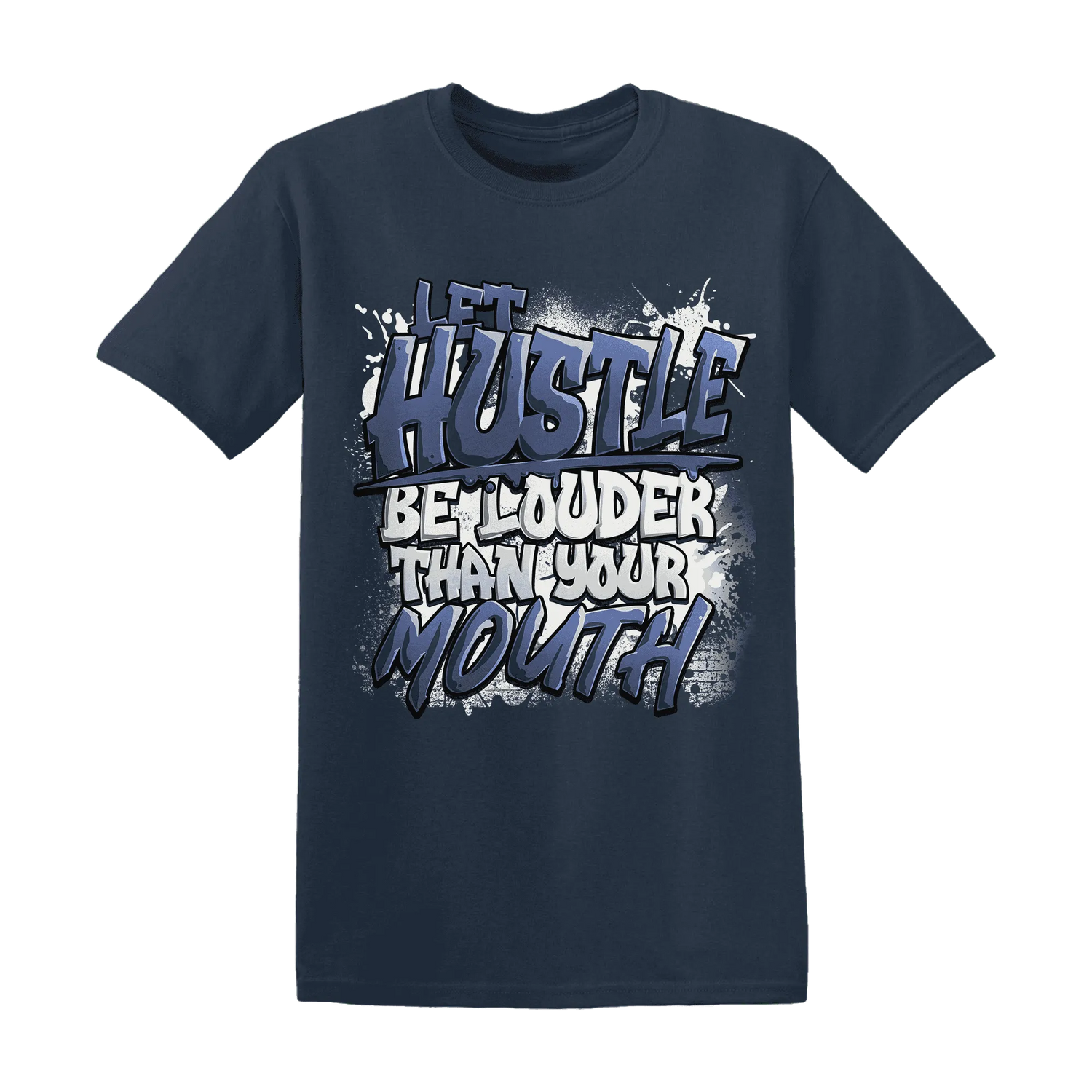 NastyJamz-Low-Diffused-Blue-11s-T-Shirt-Match-Hustle-Louder
