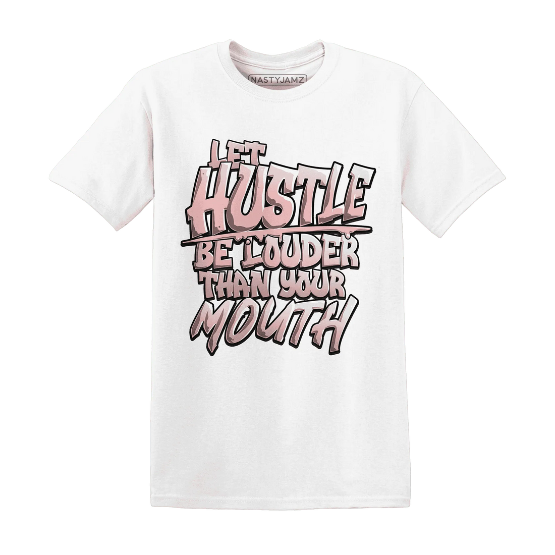 NastyJamz-Low-Legend-Pink-11s-T-Shirt-Match-Hustle-Louder