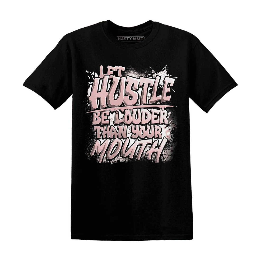 NastyJamz-Low-Legend-Pink-11s-T-Shirt-Match-Hustle-Louder