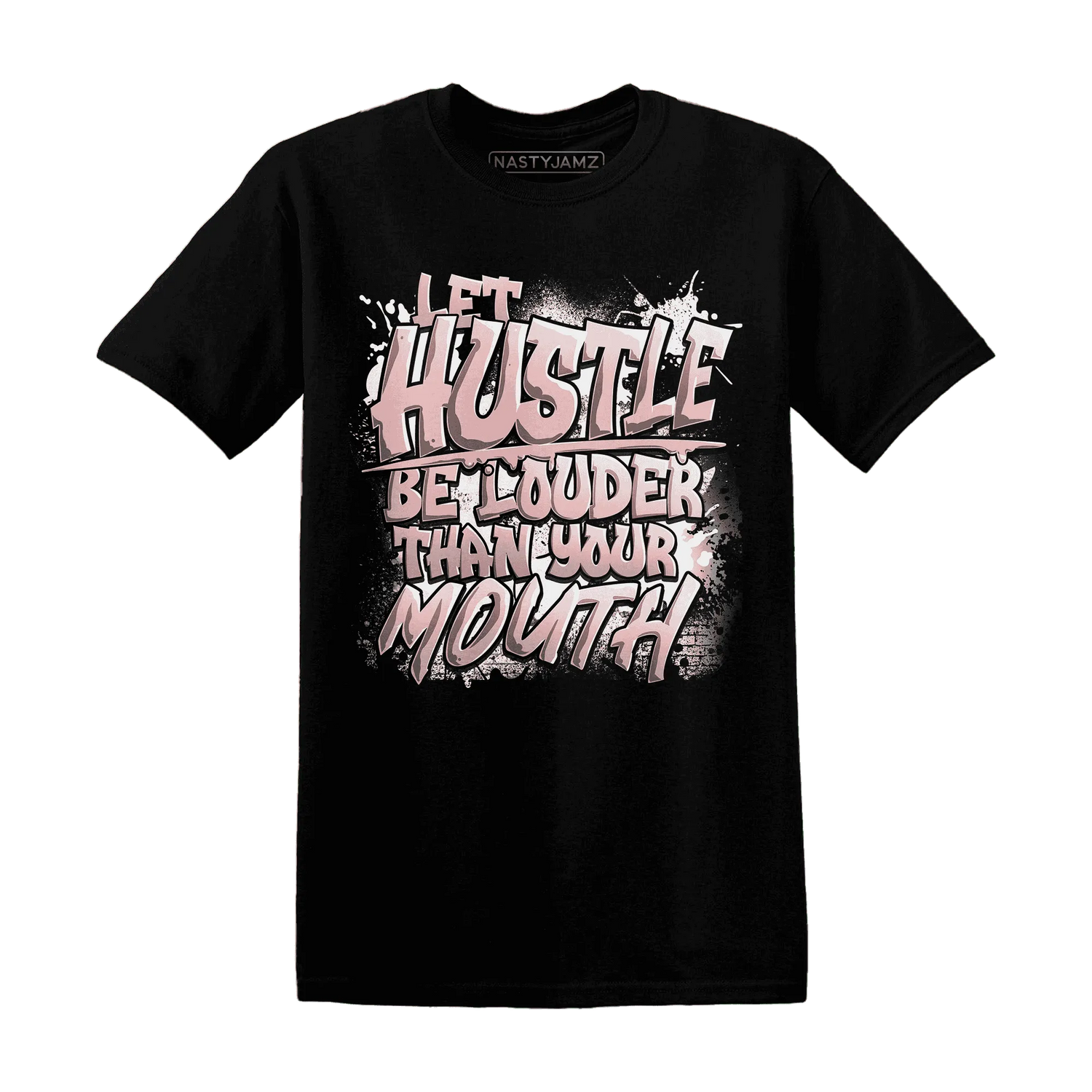 NastyJamz-Low-Legend-Pink-11s-T-Shirt-Match-Hustle-Louder