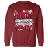 NastyJamz-Retro-Red-Taxi-12s-Sweatshirt-Match-Hustle-Louder