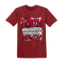 NastyJamz-Retro-Red-Taxi-12s-T-Shirt-Match-Hustle-Louder