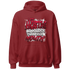 NastyJamz-Retro-Red-Taxi-12s-Hoodie-Match-Hustle-Louder