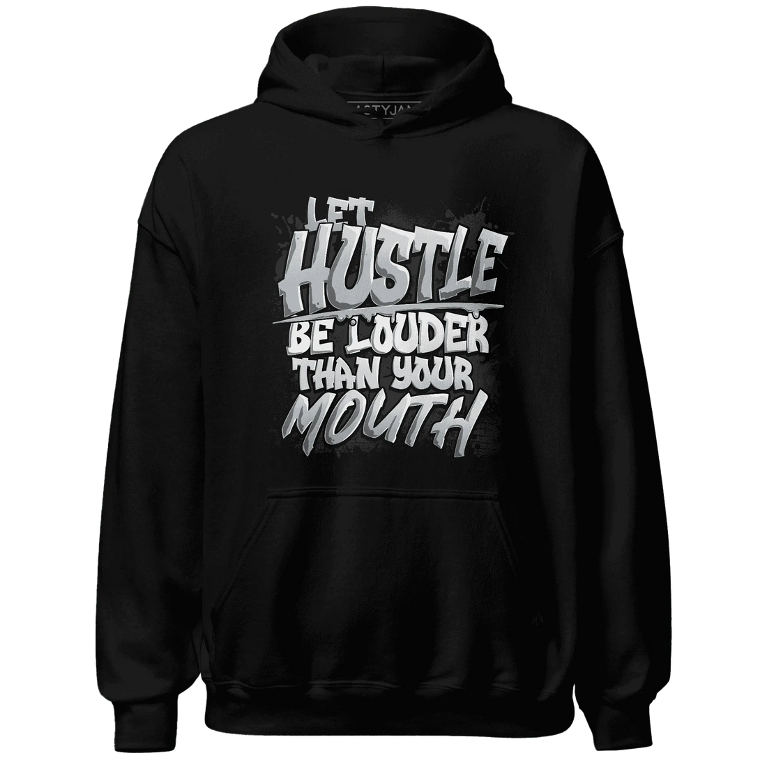 NastyJamz-Wolf-Grey-12s-Hoodie-Match-Hustle-Louder