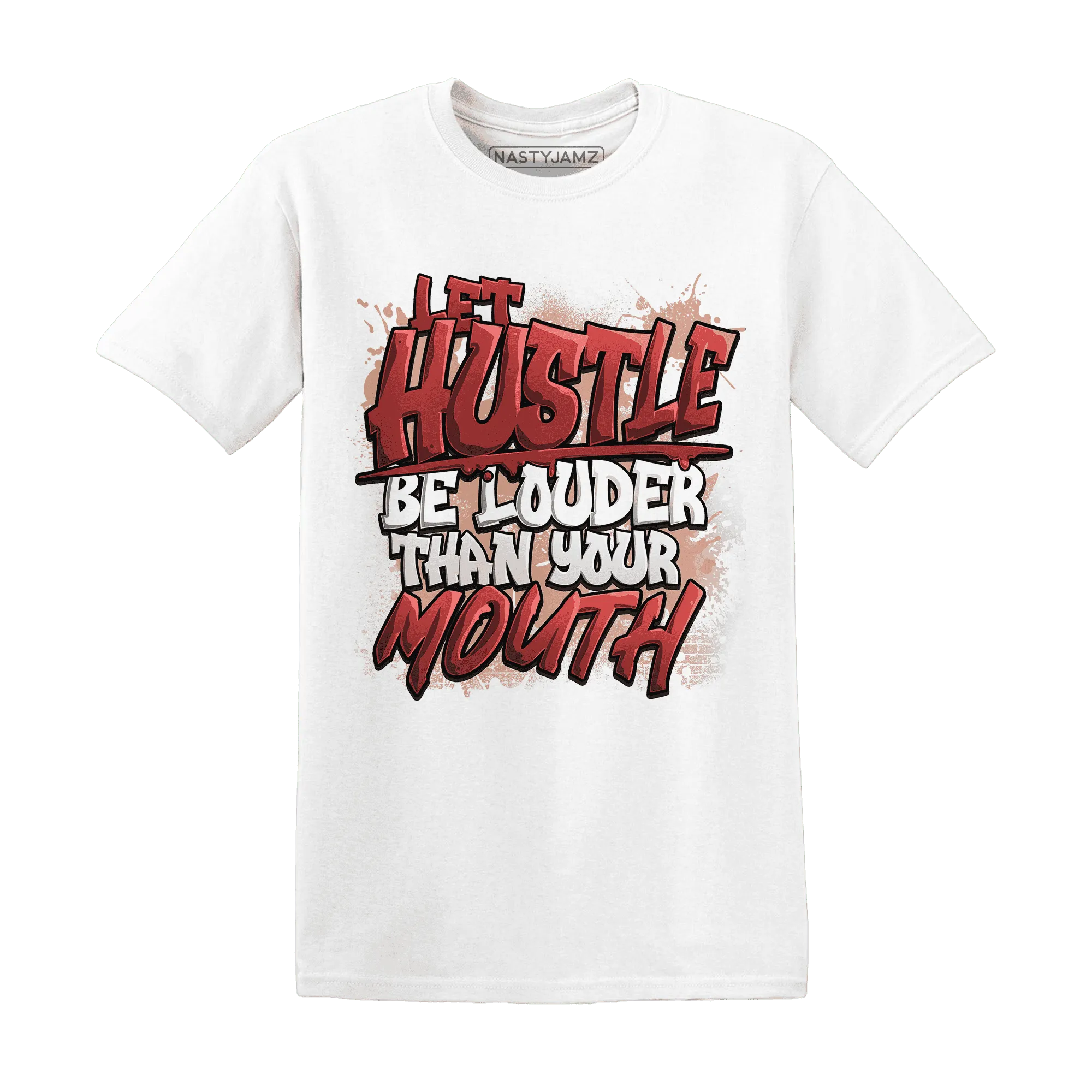 NastyJamz-Dune-Red-13s-T-Shirt-Match-Hustle-Louder