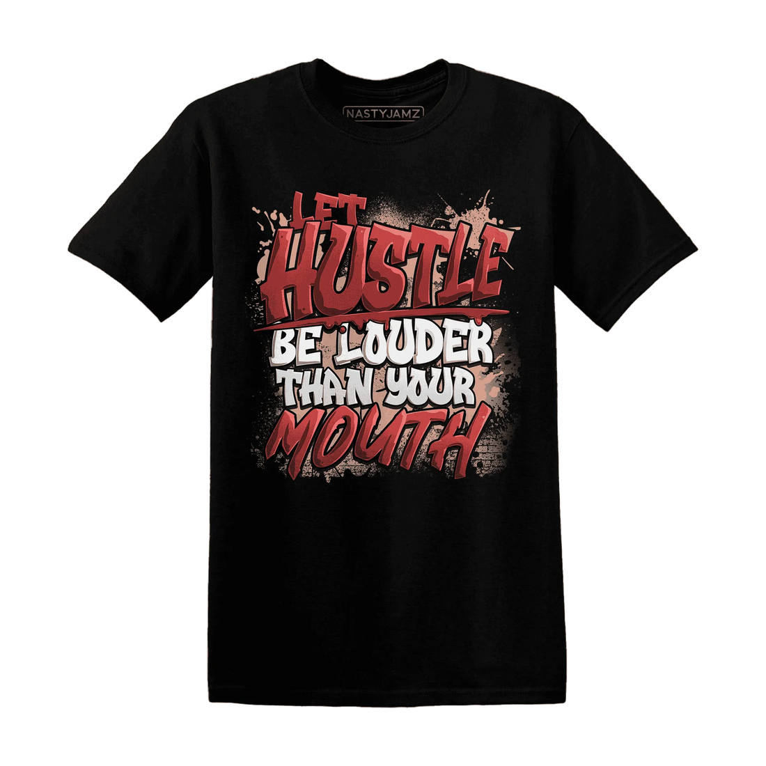 NastyJamz-Dune-Red-13s-T-Shirt-Match-Hustle-Louder