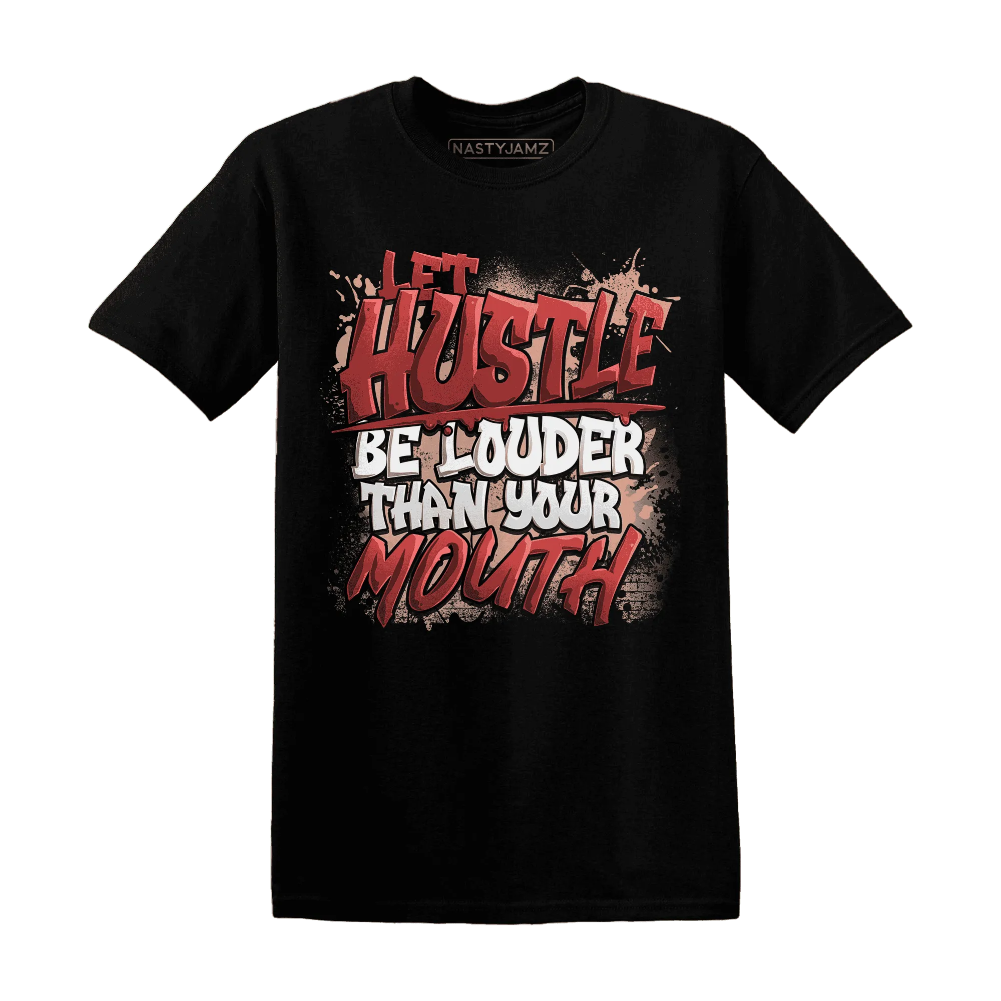 NastyJamz-Dune-Red-13s-T-Shirt-Match-Hustle-Louder