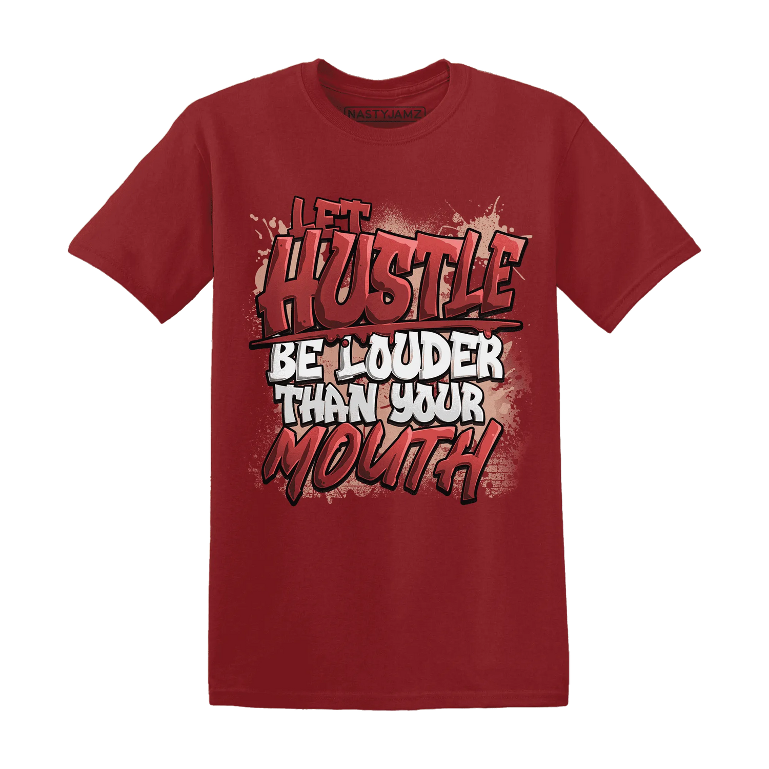 NastyJamz-Dune-Red-13s-T-Shirt-Match-Hustle-Louder