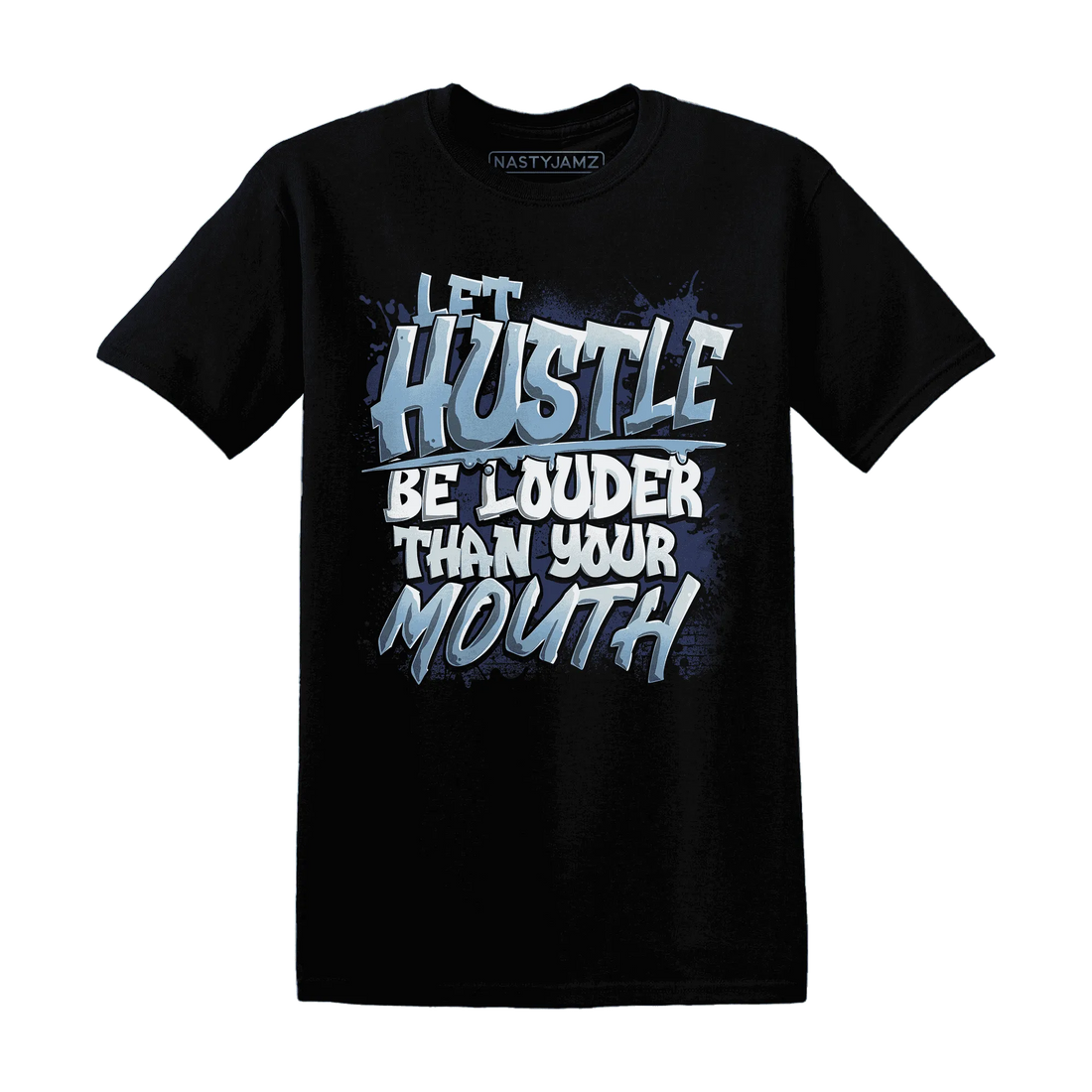 NastyJamz-First-In-Flight-1s-T-Shirt-Match-Hustle-Louder