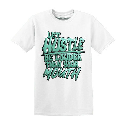 NastyJamz-High-OG-Green-Glow-1s-T-Shirt-Match-Hustle-Louder