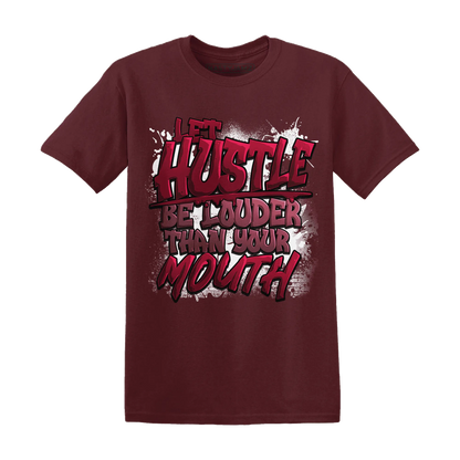 NastyJamz-High-White-Team-Red-1s-T-Shirt-Match-Hustle-Louder