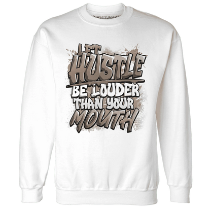 NastyJamz-Low-Mocha-1s-Sweatshirt-Match-Hustle-Louder