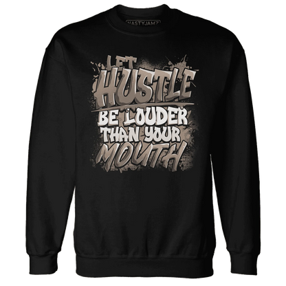 NastyJamz-Low-Mocha-1s-Sweatshirt-Match-Hustle-Louder