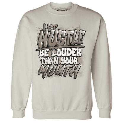 NastyJamz-Low-Mocha-1s-Sweatshirt-Match-Hustle-Louder