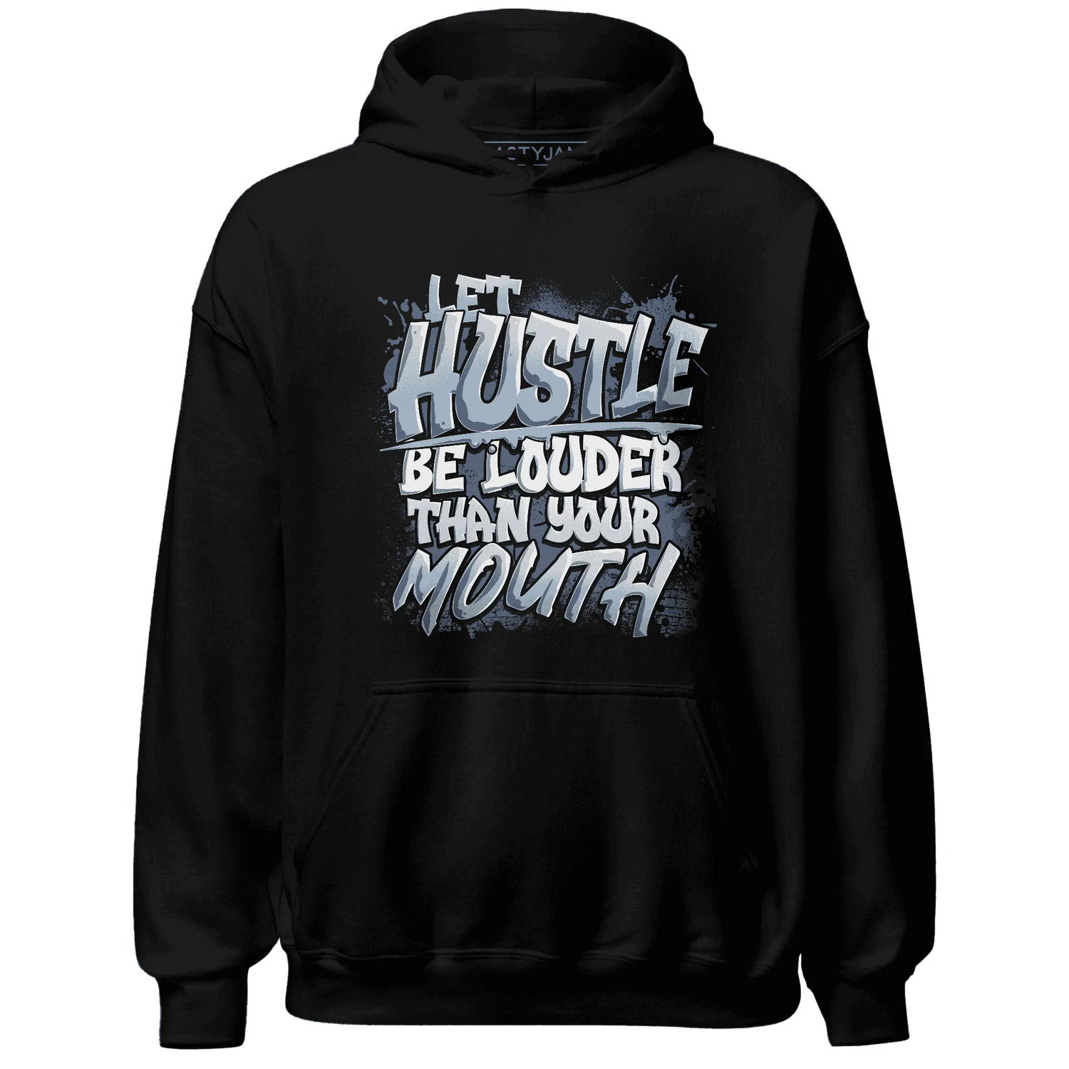 NastyJamz-Mid-Diffused-Blue-Grey-1s-Hoodie-Match-Hustle-Louder