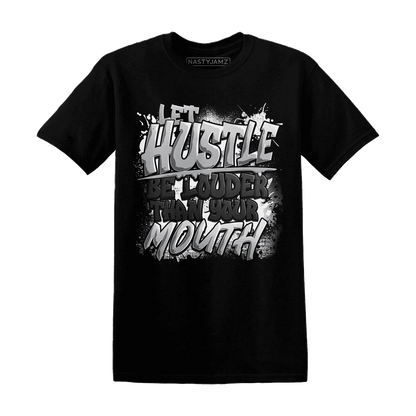 NastyJamz-Wolf-Grey-1s-T-Shirt-Match-Hustle-Louder