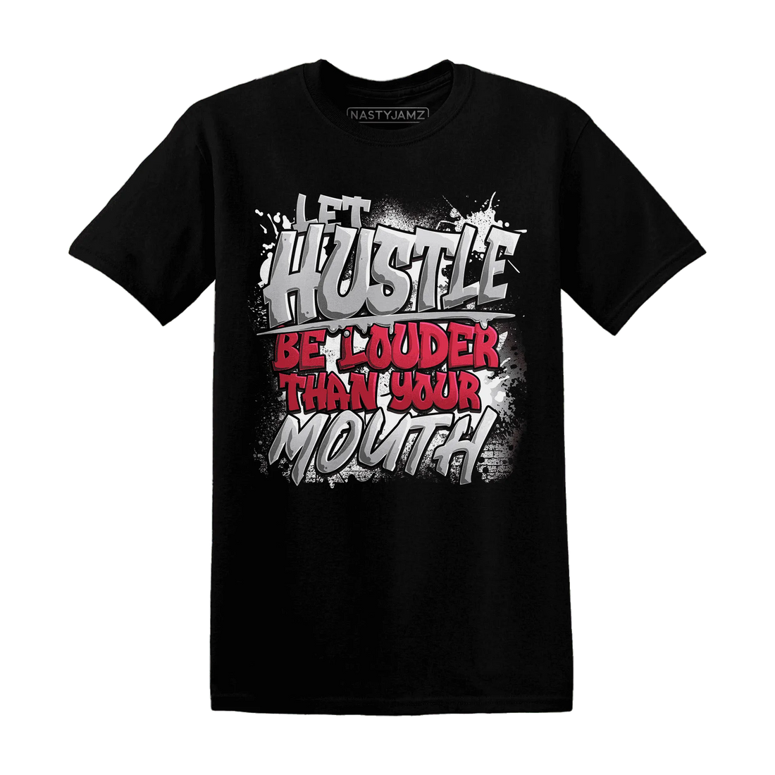 NastyJamz-Cement-Grey-3s-T-Shirt-Match-Hustle-Louder
