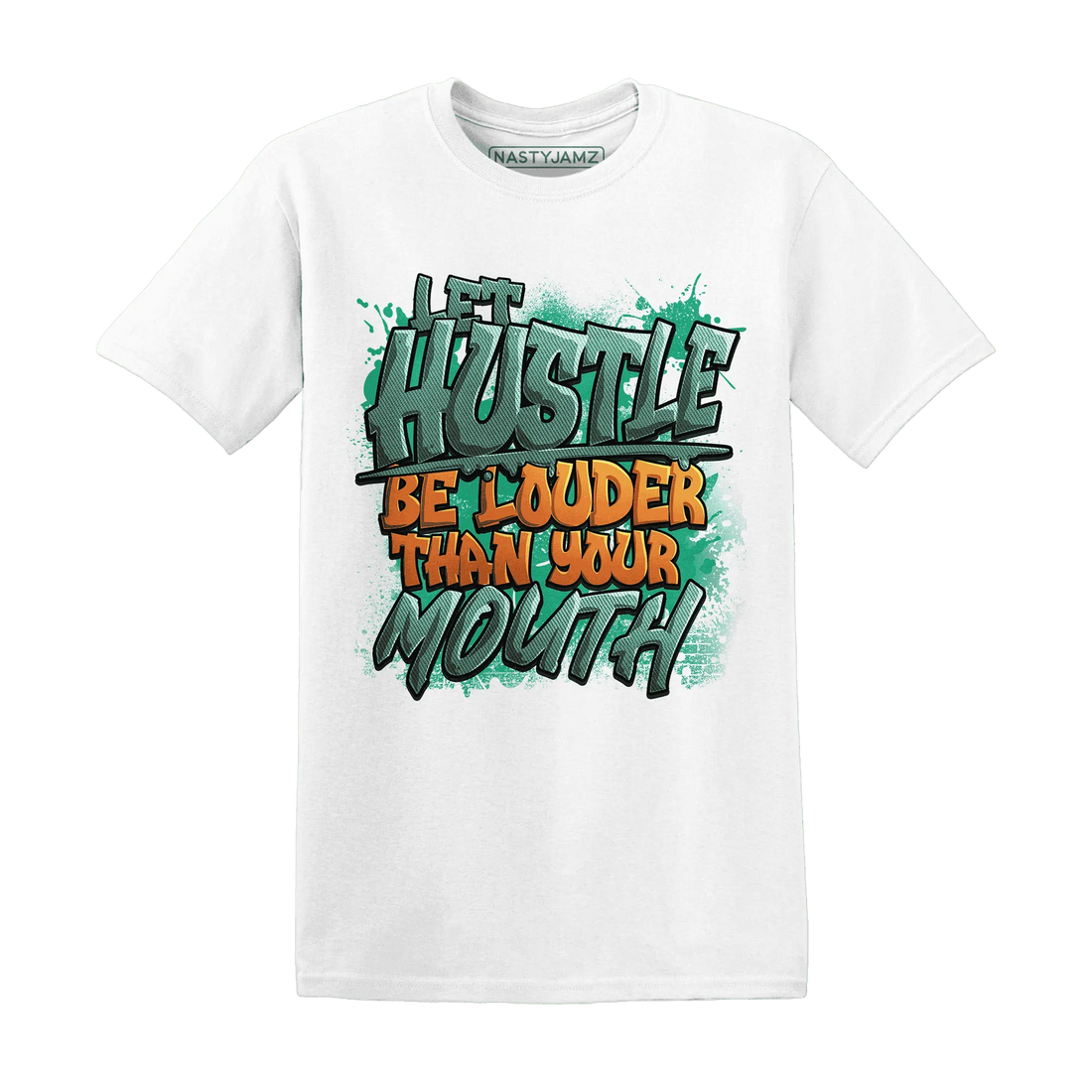 NastyJamz-Nina-CN-Abney-3s-T-Shirt-Match-Hustle-Louder