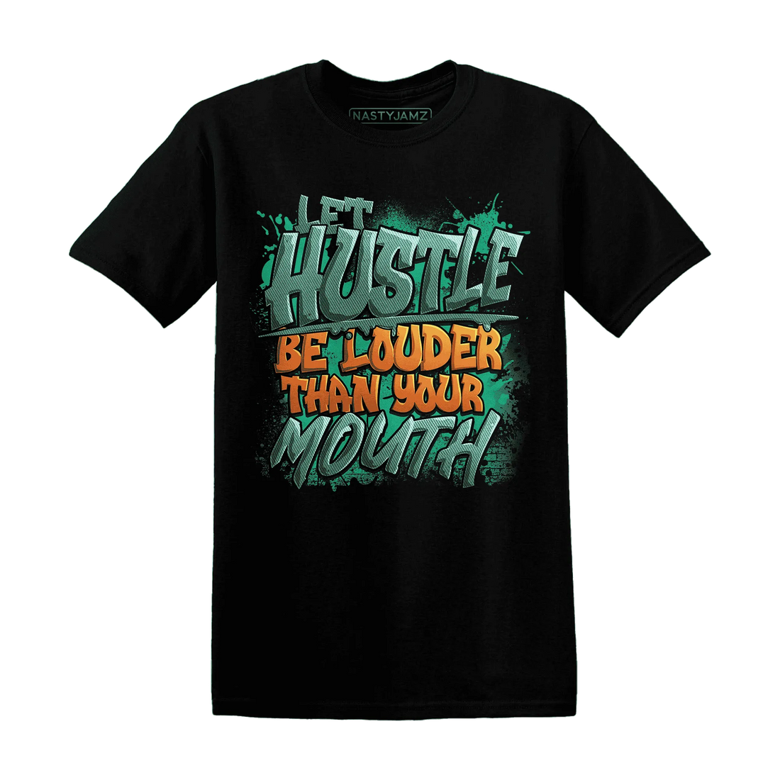 NastyJamz-Nina-CN-Abney-3s-T-Shirt-Match-Hustle-Louder