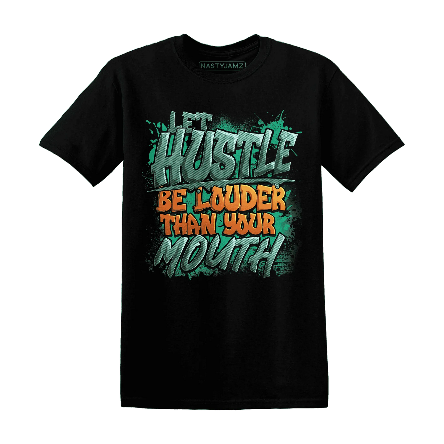 NastyJamz-Nina-CN-Abney-3s-T-Shirt-Match-Hustle-Louder