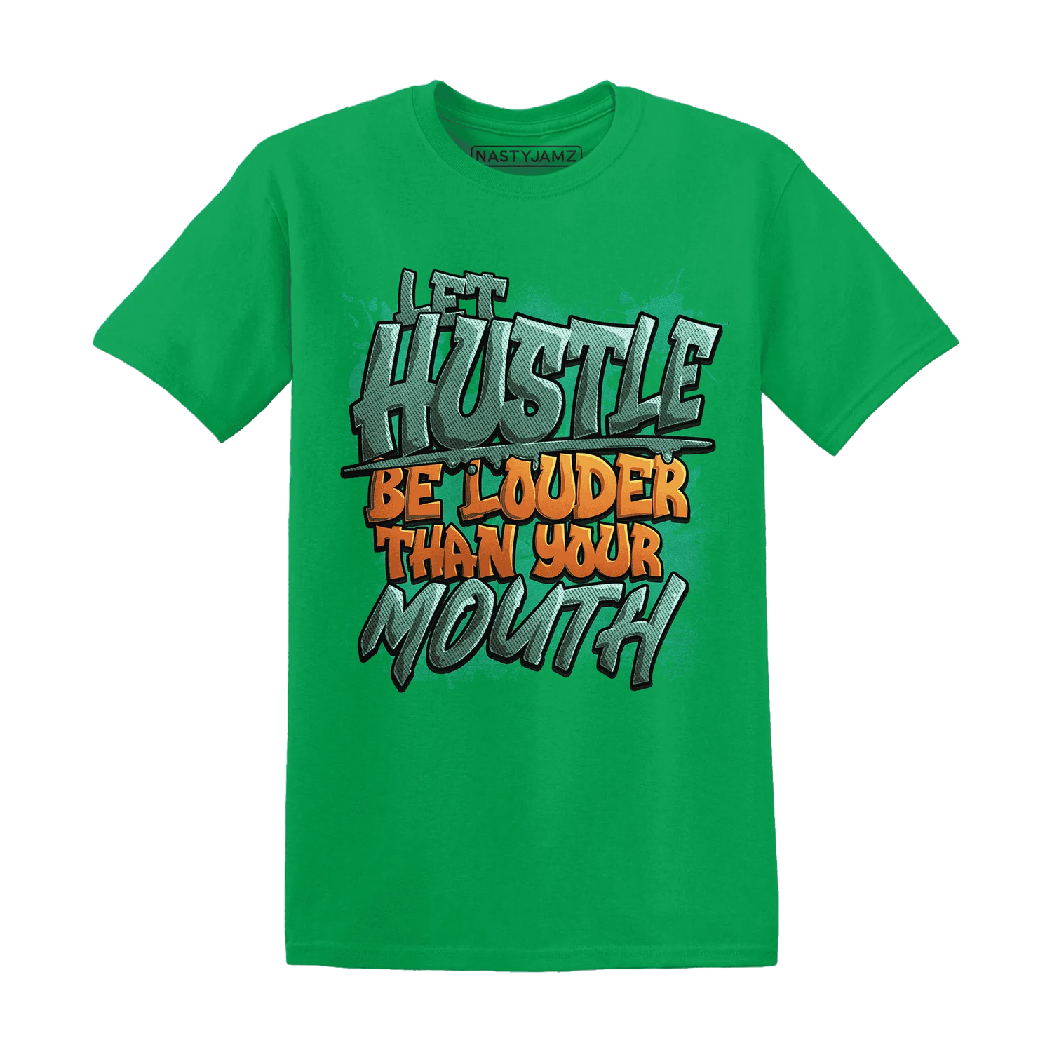 NastyJamz-Nina-CN-Abney-3s-T-Shirt-Match-Hustle-Louder