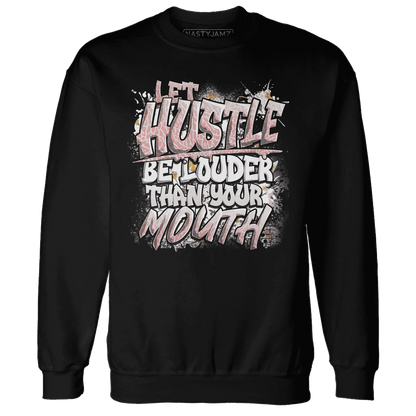 NastyJamz-Red-Stardust-3s-Sweatshirt-Match-Hustle-Louder