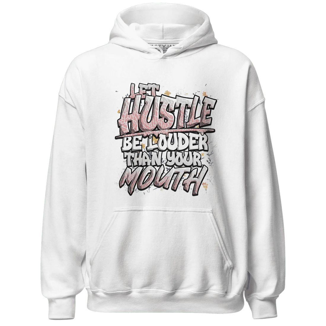 NastyJamz-Red-Stardust-3s-Hoodie-Match-Hustle-Louder