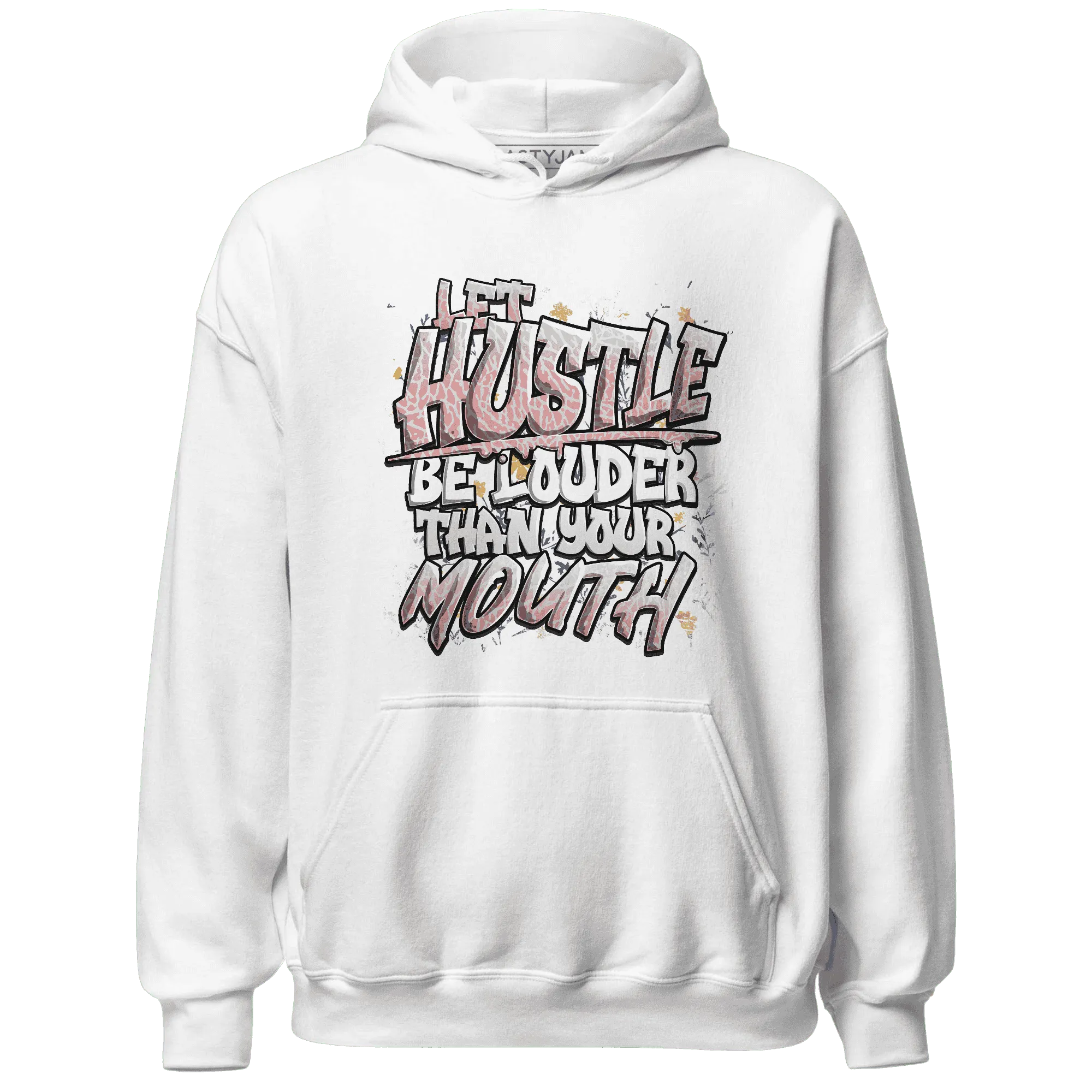 NastyJamz-Red-Stardust-3s-Hoodie-Match-Hustle-Louder