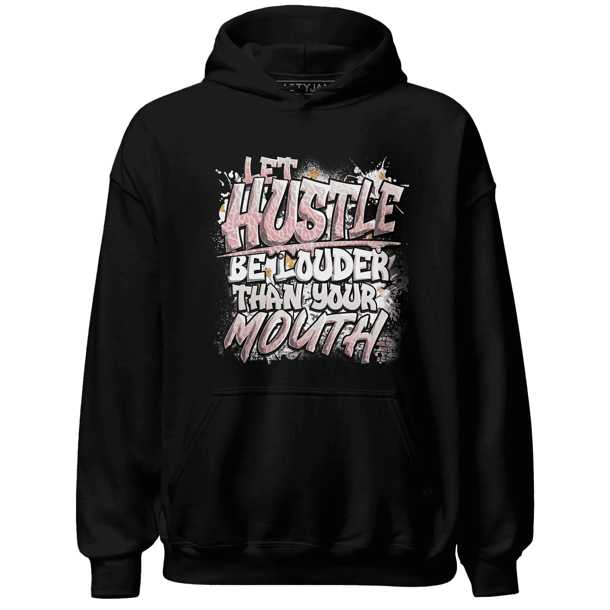 NastyJamz-Red-Stardust-3s-Hoodie-Match-Hustle-Louder