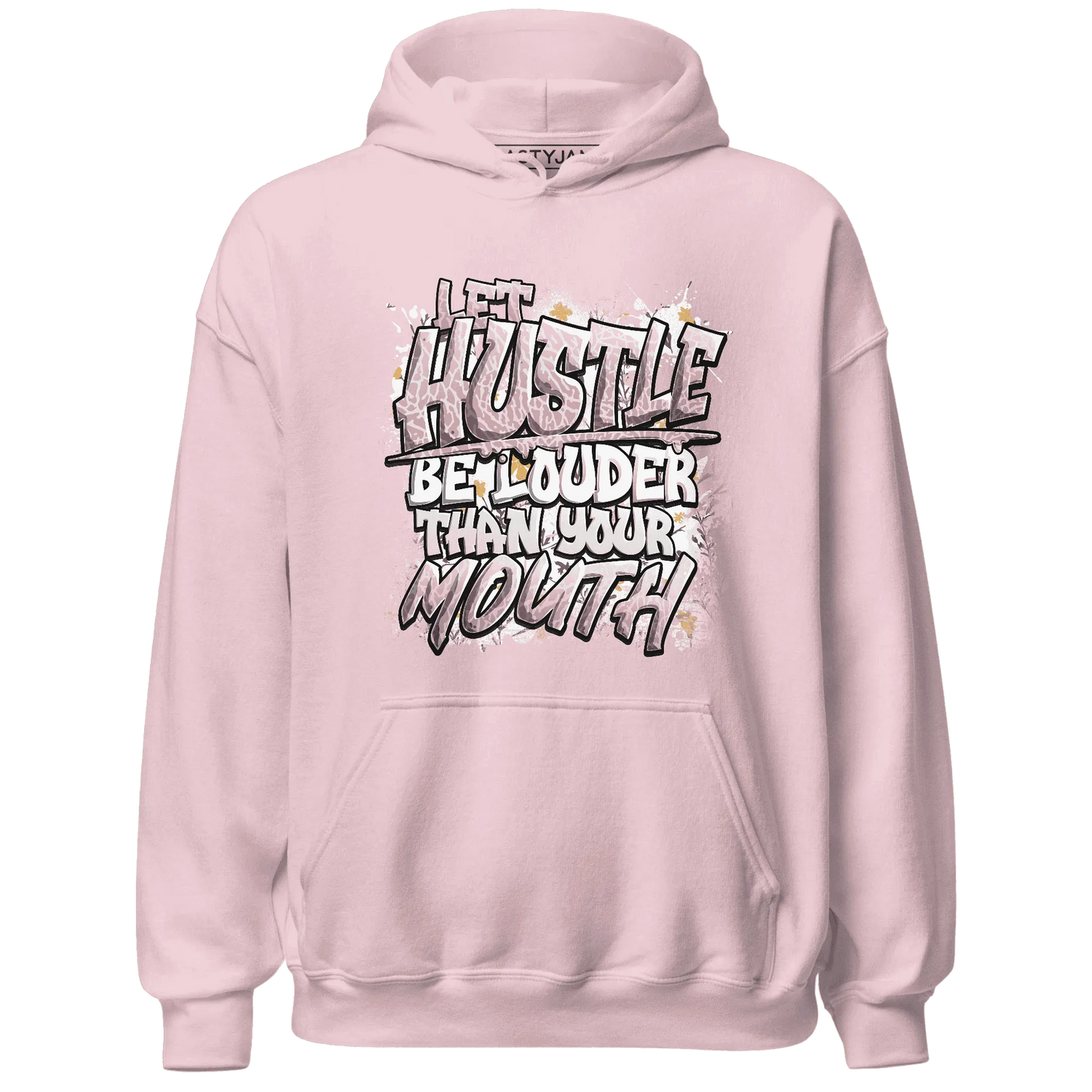 NastyJamz-Red-Stardust-3s-Hoodie-Match-Hustle-Louder