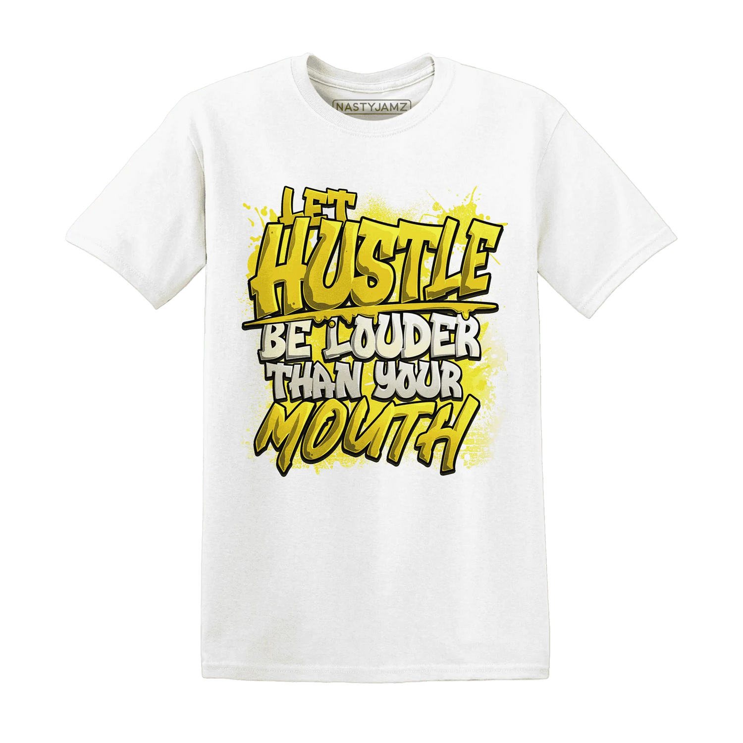 NastyJamz-Vivid-Sulfur-4s-T-Shirt-Match-Hustle-Louder