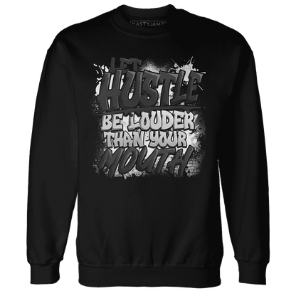 NastyJamz-White-Thunder-4s-Sweatshirt-Match-Hustle-Louder
