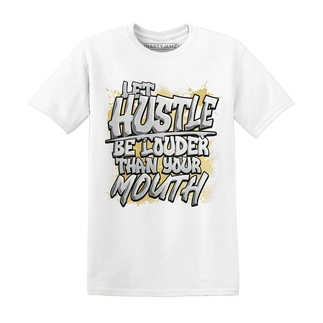 NastyJamz-Paris-Cement-Olympics-6s-T-Shirt-Match-Hustle-Louder