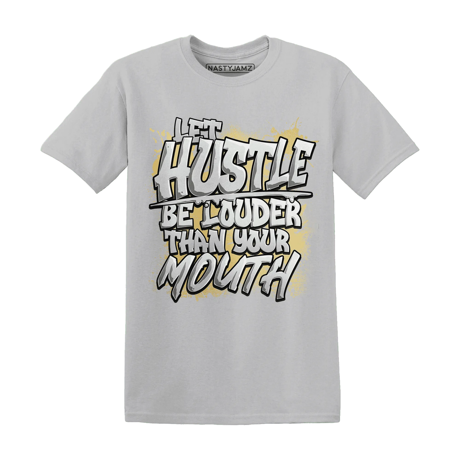 NastyJamz-Paris-Cement-Olympics-6s-T-Shirt-Match-Hustle-Louder