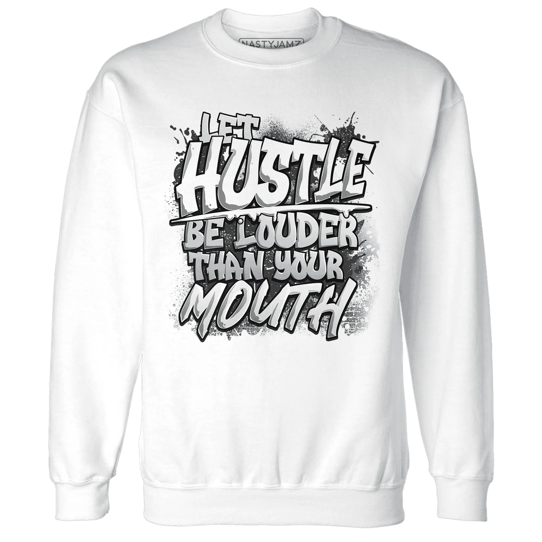 NastyJamz-Reverse-Oreo-6s-Sweatshirt-Match-Hustle-Louder