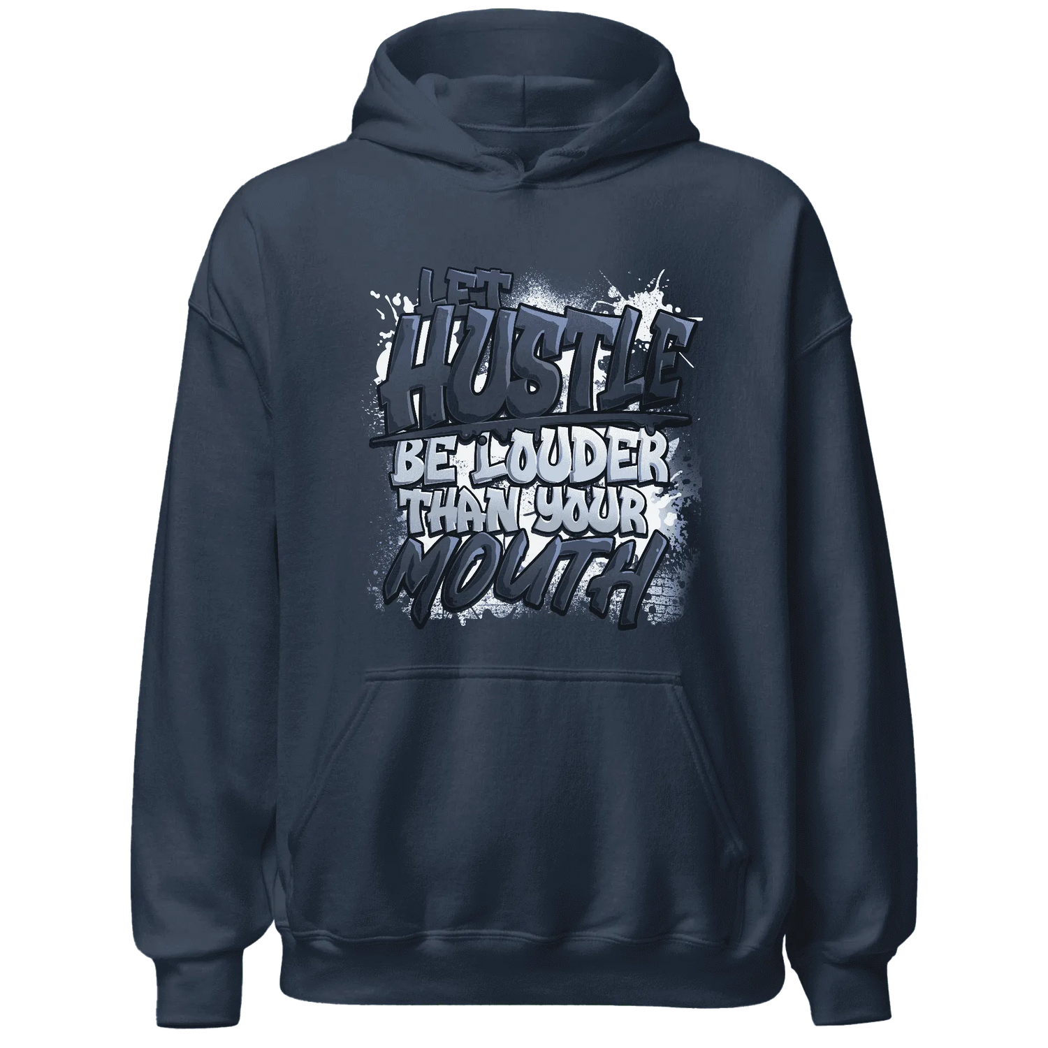 NastyJamz-White-Navy-6s-Hoodie-Match-Hustle-Louder