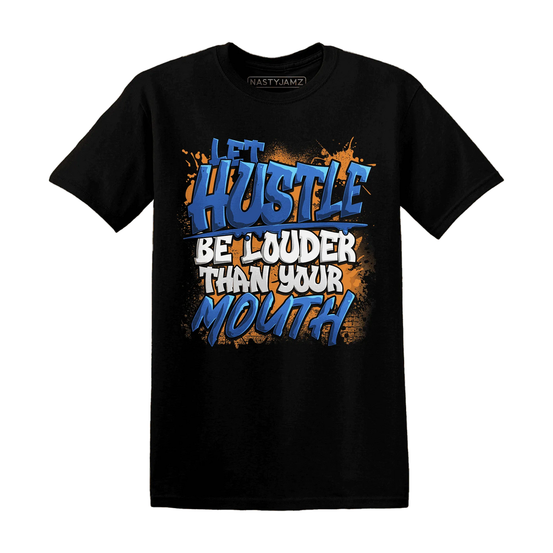 NastyJamz-Dunk-Low-Knicks-T-Shirt-Match-Hustle-Louder