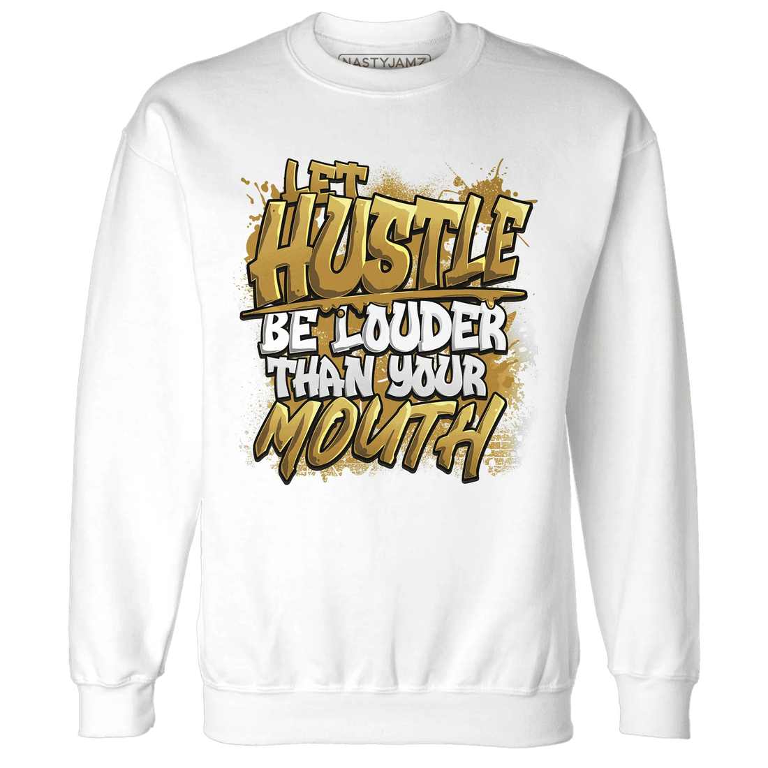 NastyJamz-Wheat-13s-Sweatshirt-Match-Hustle-Louder