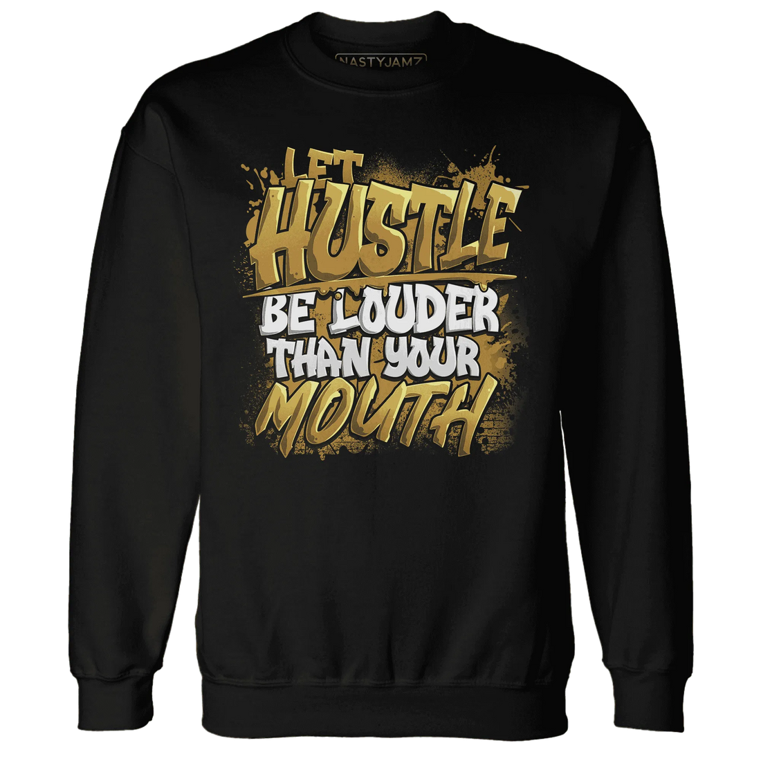 NastyJamz-Wheat-13s-Sweatshirt-Match-Hustle-Louder