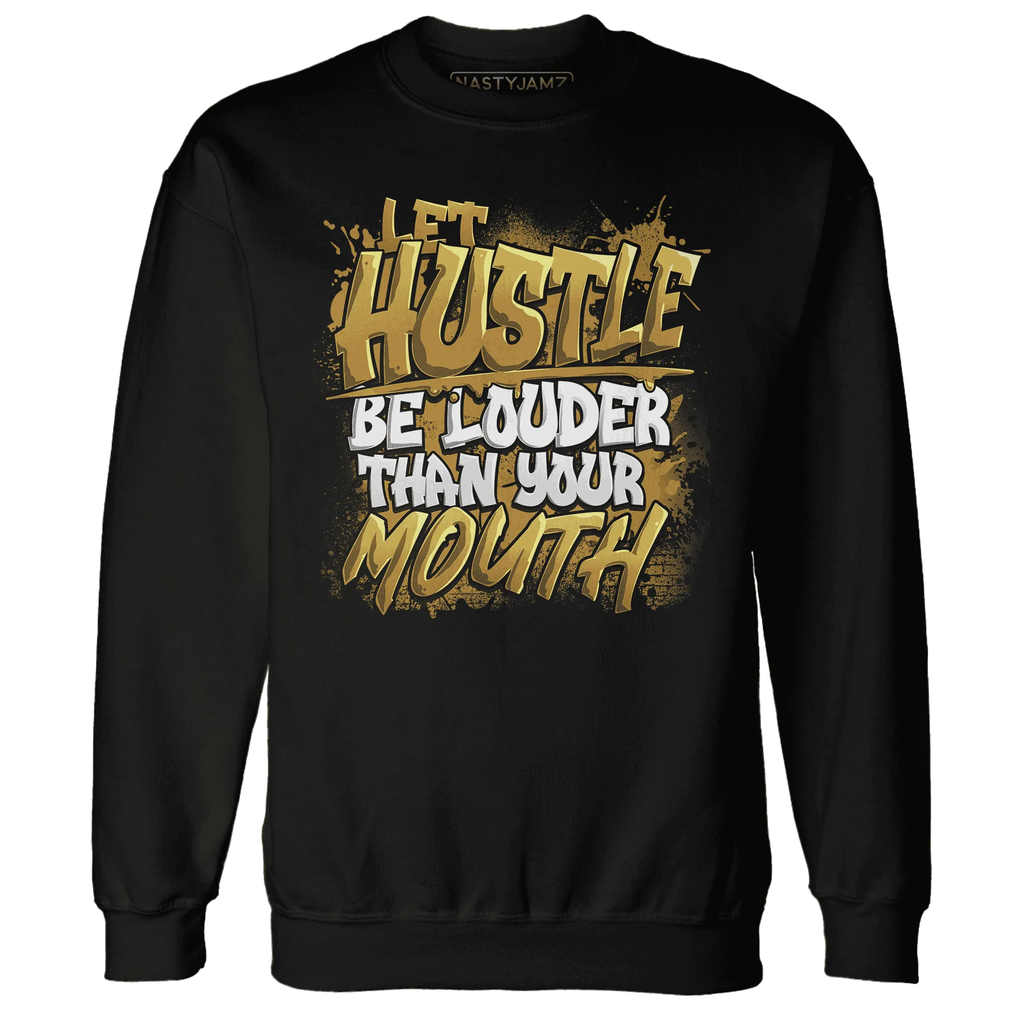 NastyJamz-Wheat-13s-Sweatshirt-Match-Hustle-Louder